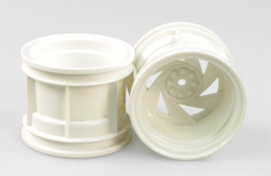 OFF ROAD WHITE WHEEL PAIR